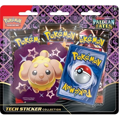 Tech Sticker Collection - Fidough - Paldean Fates - Pokemon kort